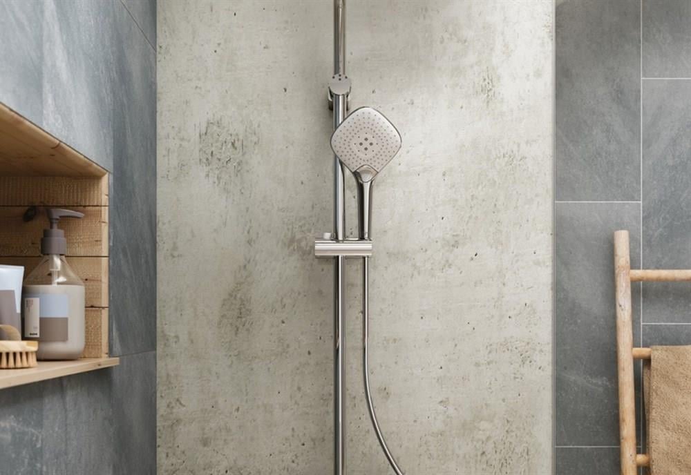 Ideal Standard IdealRain EvoJET Diamond 134 Sürgülü El Duş Takımı 60 cm Sürgü Krom B1762AA