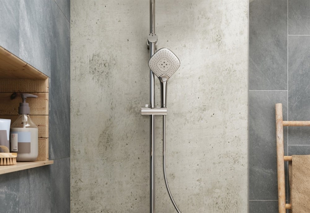 Ideal Standard IdealRain EvoJET Diamond 134 Sürgülü Duş Sistemi 60 cm B1762AA