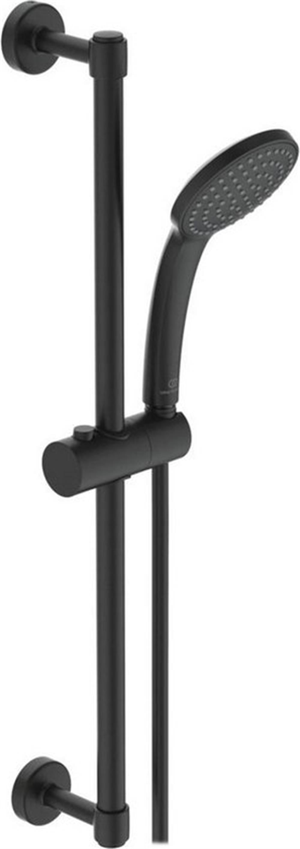 Ideal Standard IdealRain Soft 100 Sürgülü El Duş Takımı Mat Siyah 60 cm Sürgü BD142XG