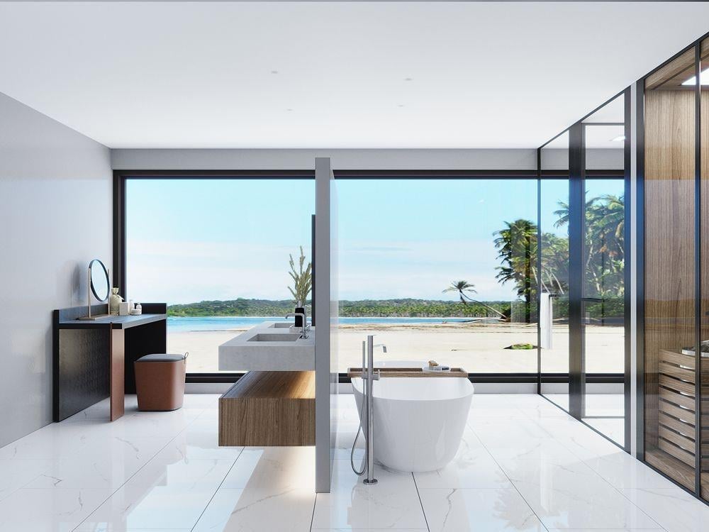 Qua 60x120 Bianco River Parlak