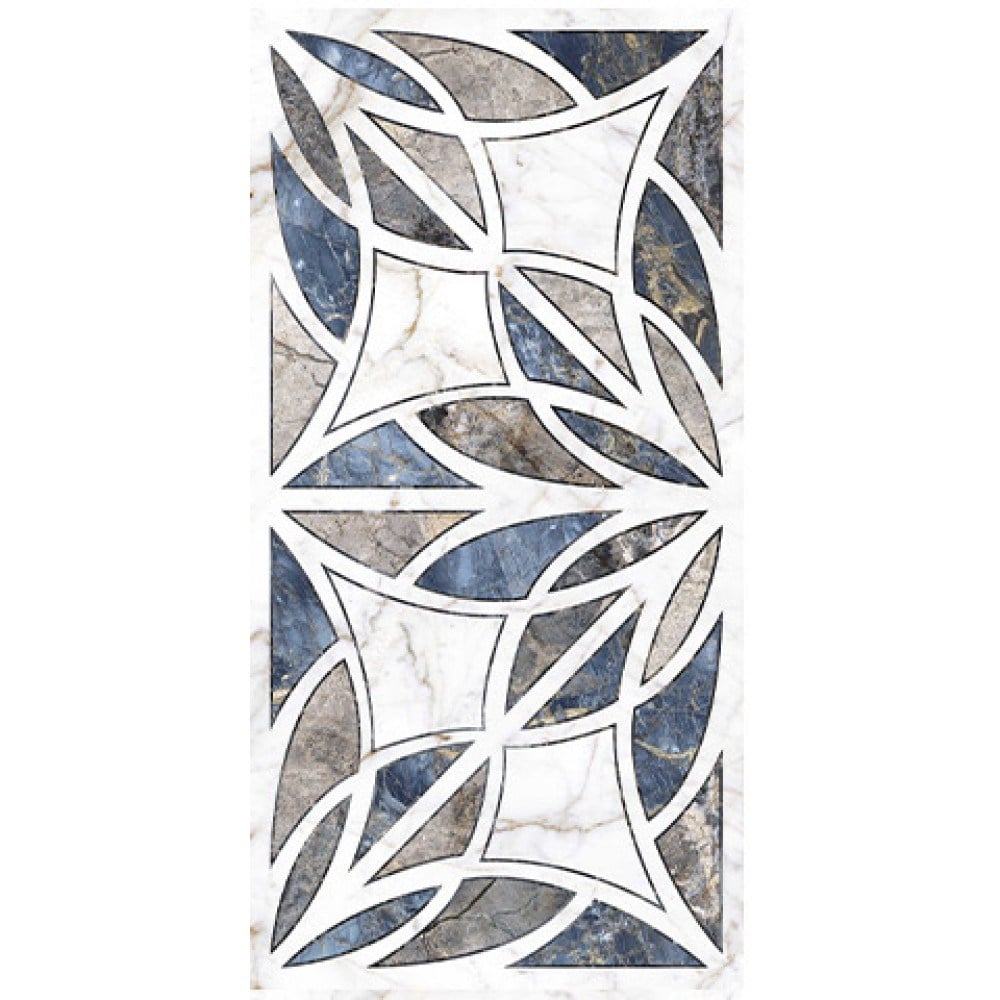 Qua 60x120 Floreale Dekor Yer ve Duvar Seramiği (1 kutu=1.44 m² fiyatı)