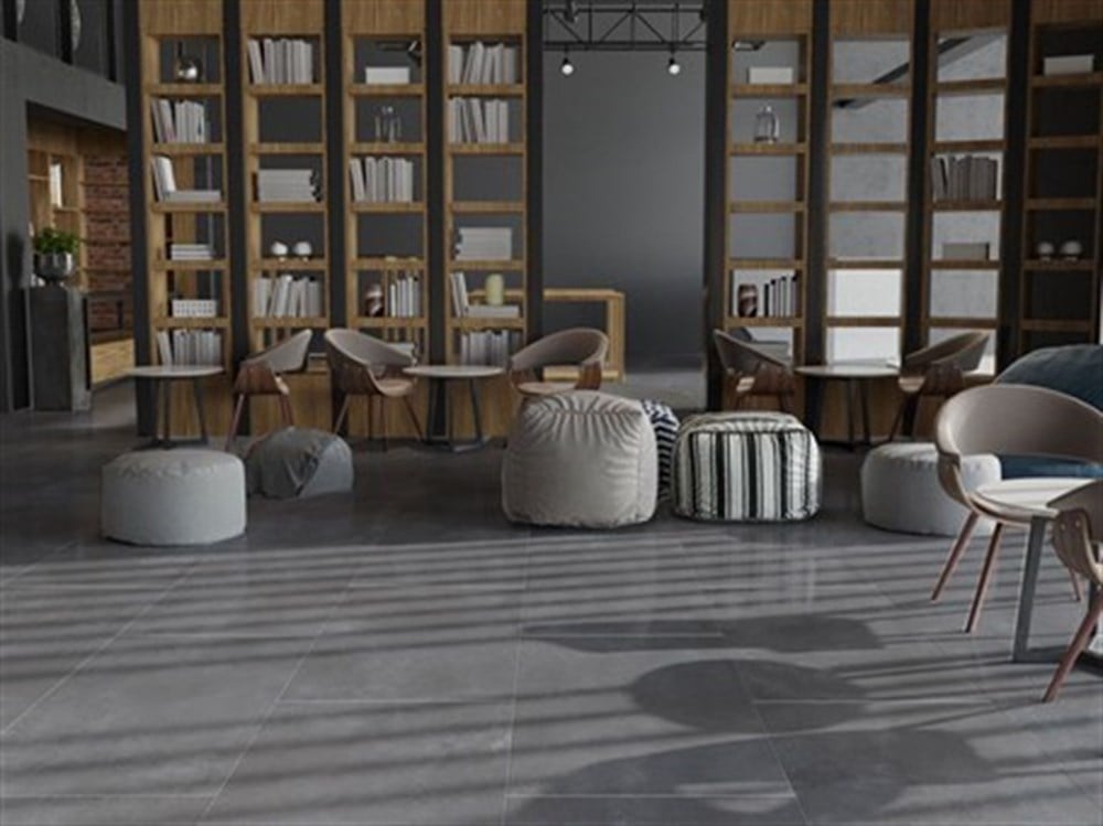 Qua 60x120 Luna Cool Grey Mat Rec Yer ve Duvar Seramiği 