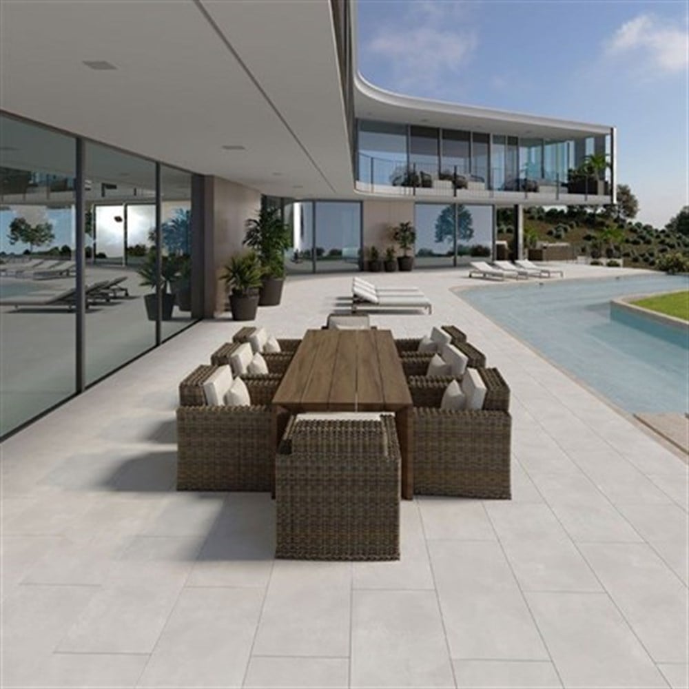 Qua 60x120 Luna Offwhite Mat Rec Yer ve Duvar Seramiği 