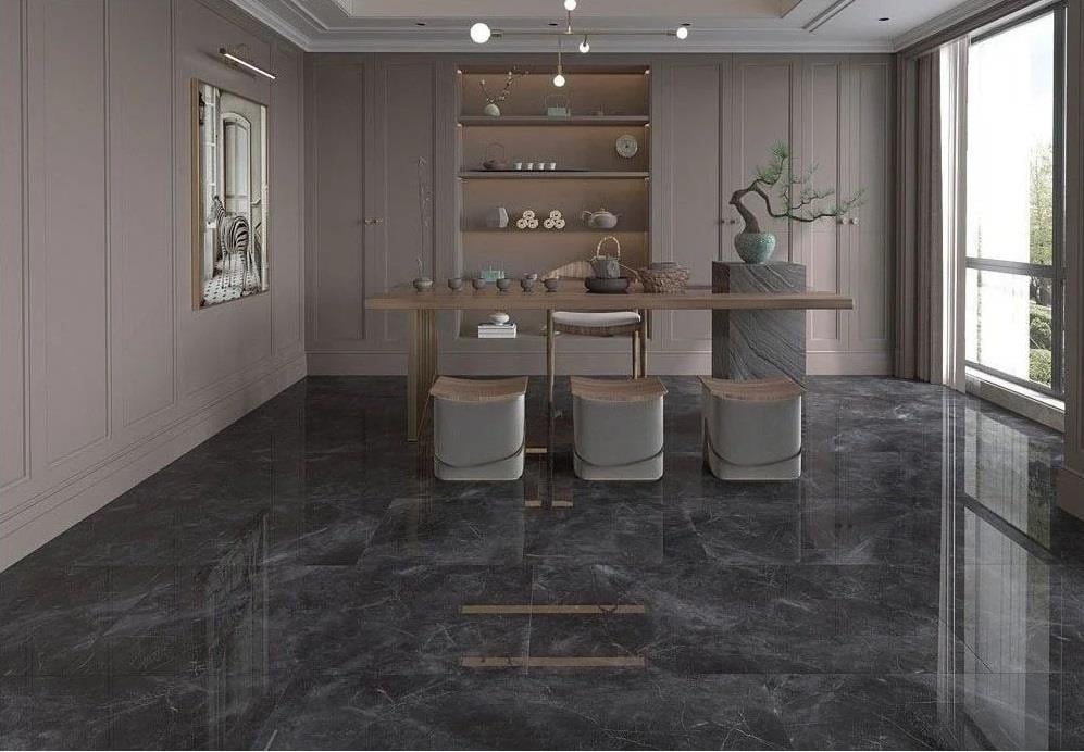 Qua 60x120 Pulpis Nero Yarı Parlak