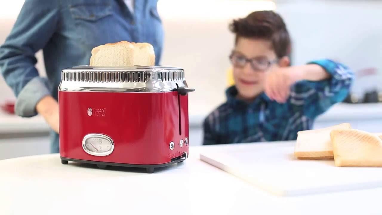 Russell Hobbs 21681-56 Kırmızı Ekmek Kızartma Makinesi