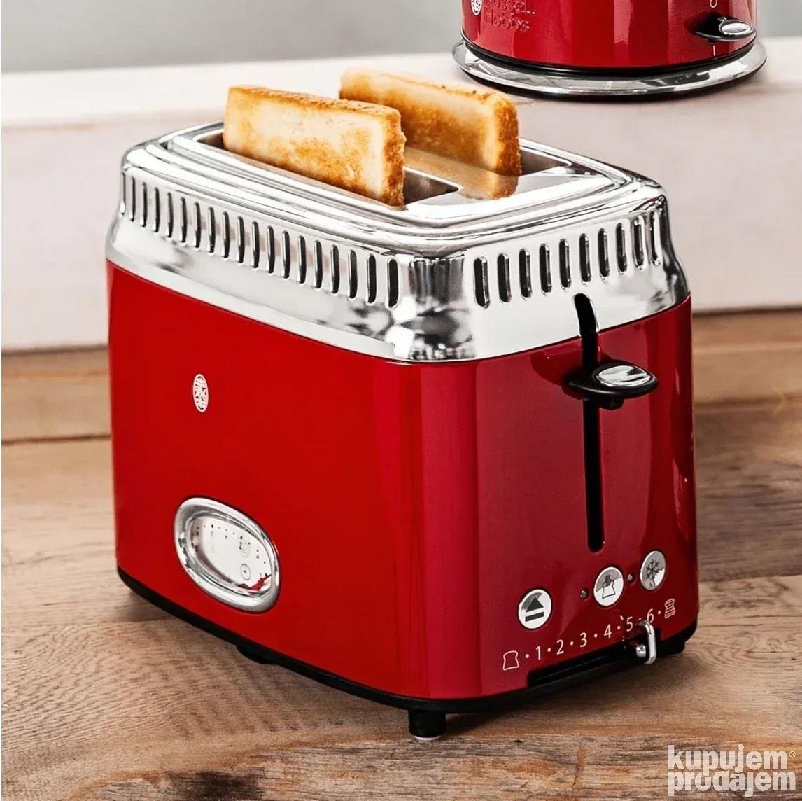 Russell Hobbs 21681-56 Kırmızı Ekmek Kızartma Makinesi