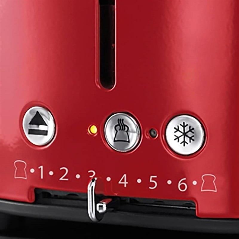 Russell Hobbs 21681-56 Kırmızı Ekmek Kızartma Makinesi
