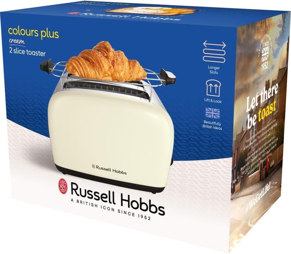 Russell Hobbs 23334-56/RH Colours Cream Toaster