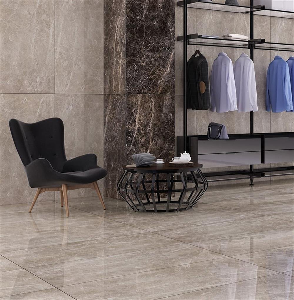 Seranit 60x120 Etna Gri Fon Lappato / Full Lappato