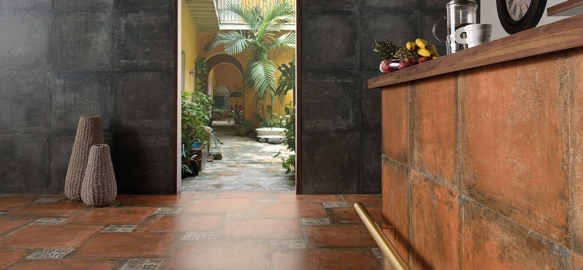 Seranit 60x60 Cotto Multicolor Mat Yer ve Duvar Seramiği