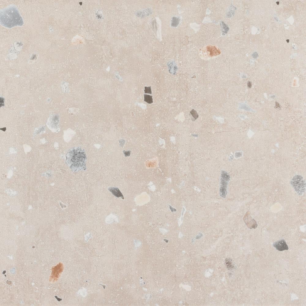 Seranit 60x60 Terrazzo Flake Krem Fon Mat
