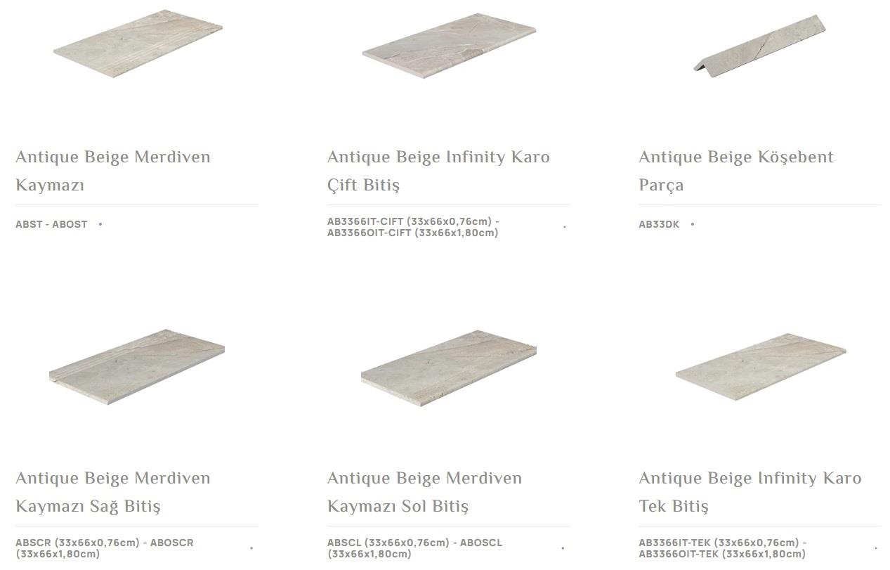 Serapool 33x66 Antique Beige Rec.
