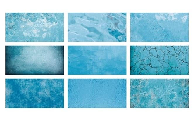 Serapool 33x66 Blue Bead Rec.