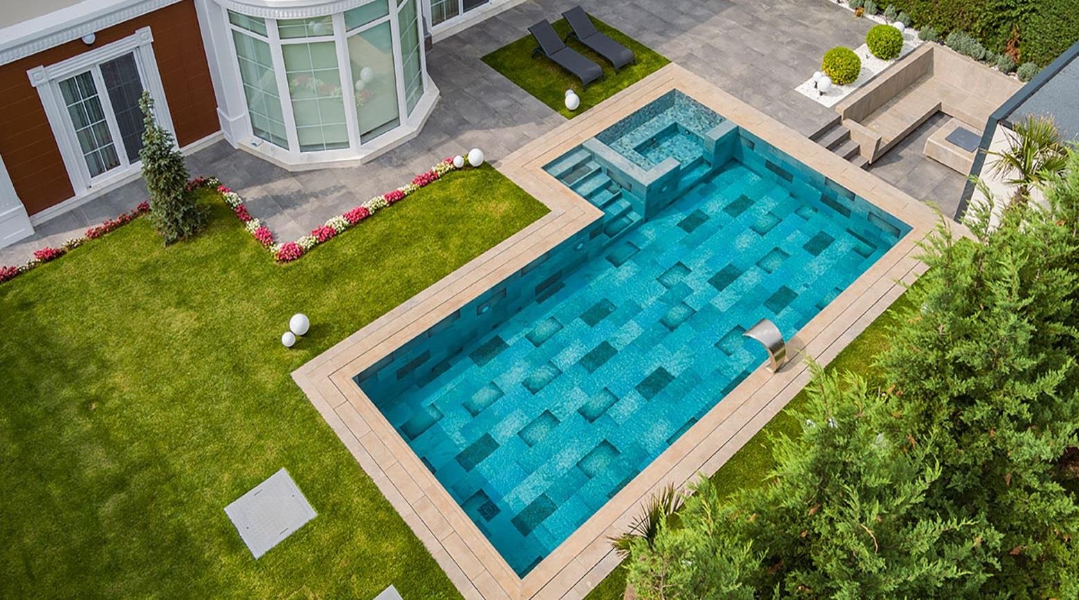 Serapool 33x66 Firuze Mix Rec.