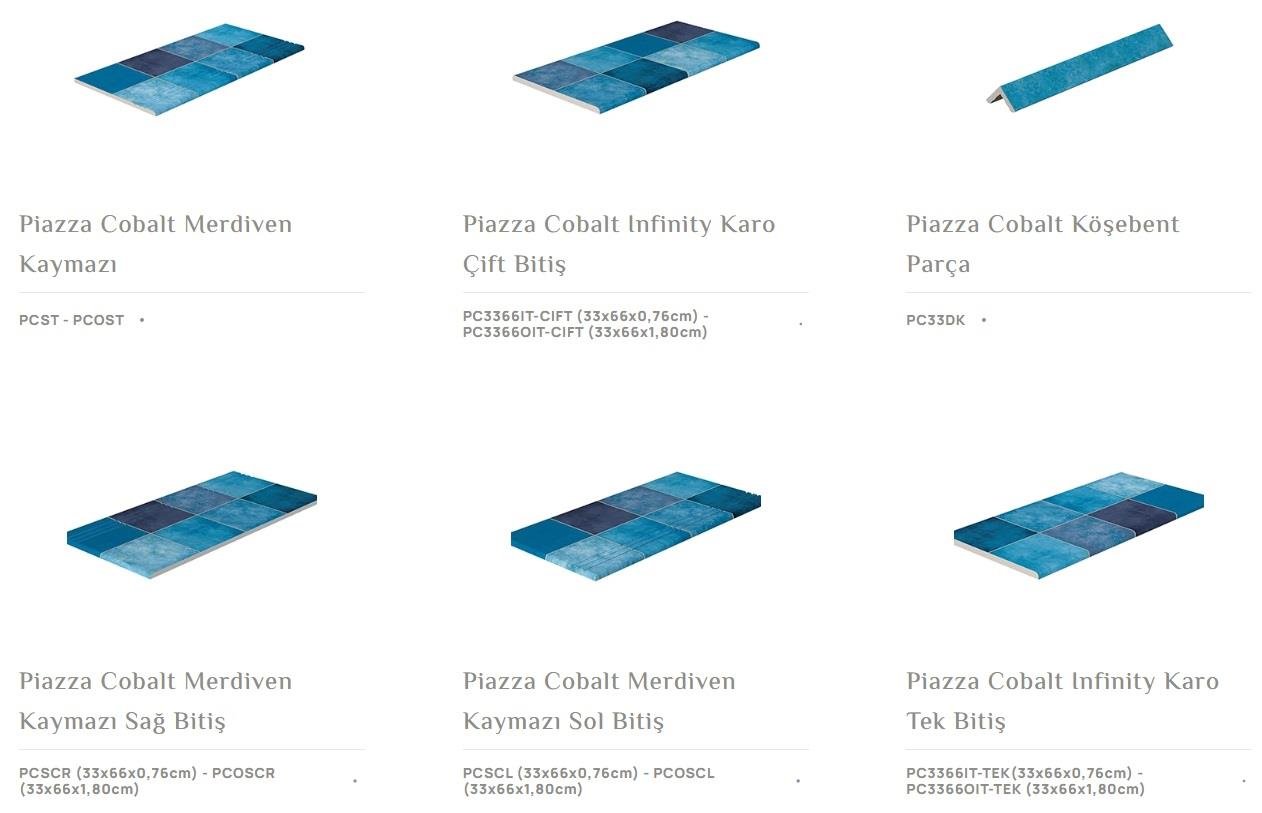 Serapool 33x66 Piazza Kobalt Rec.
