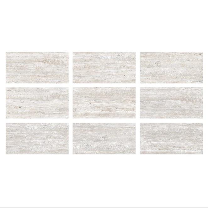 Serapool 33x66 Silver Traverten