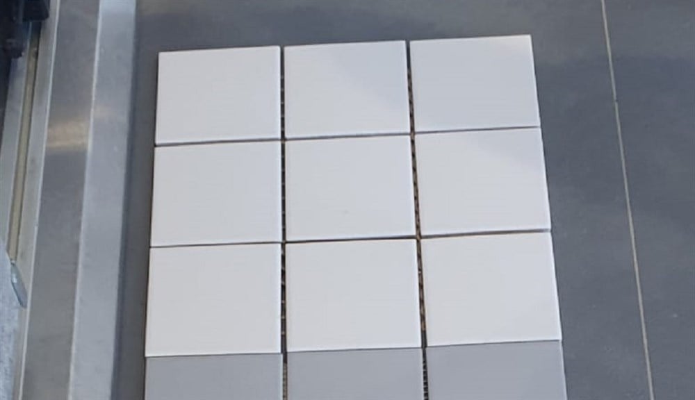 V&B 10X10 Ral Açık Krem Mat Yer ve Duvar Seramiği