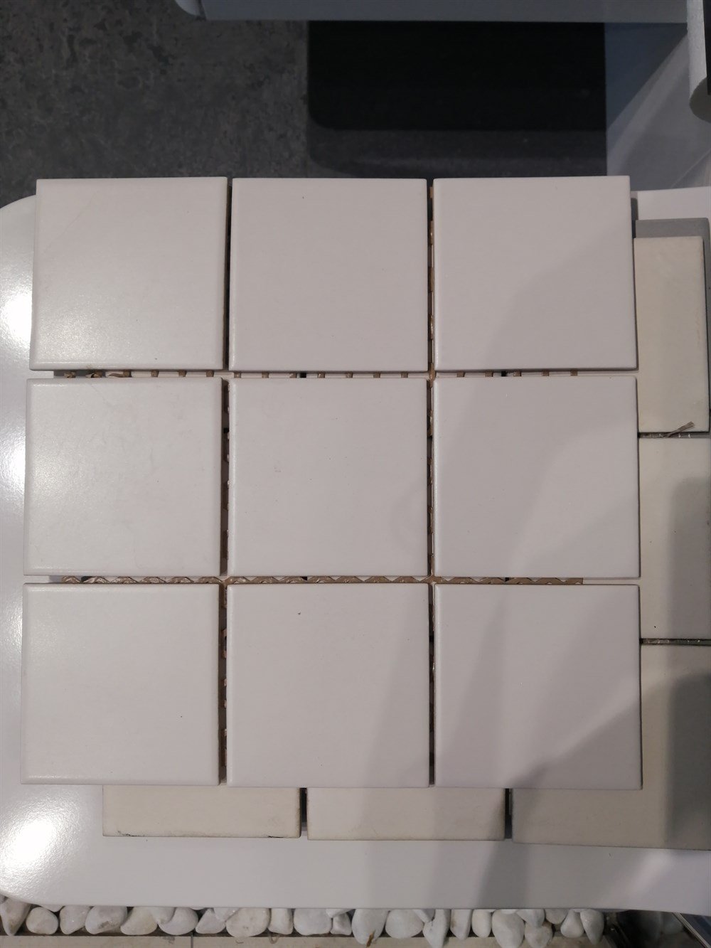 V&B 10X10 Ral Açık Krem Mat Yer ve Duvar Seramiği