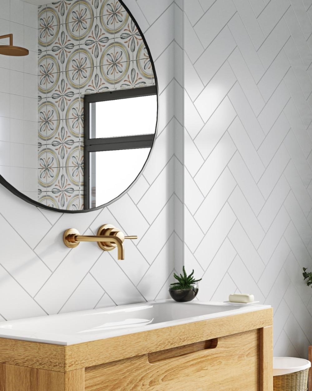 Villeroy & Boch 10x30 İpek Beyaz Mat