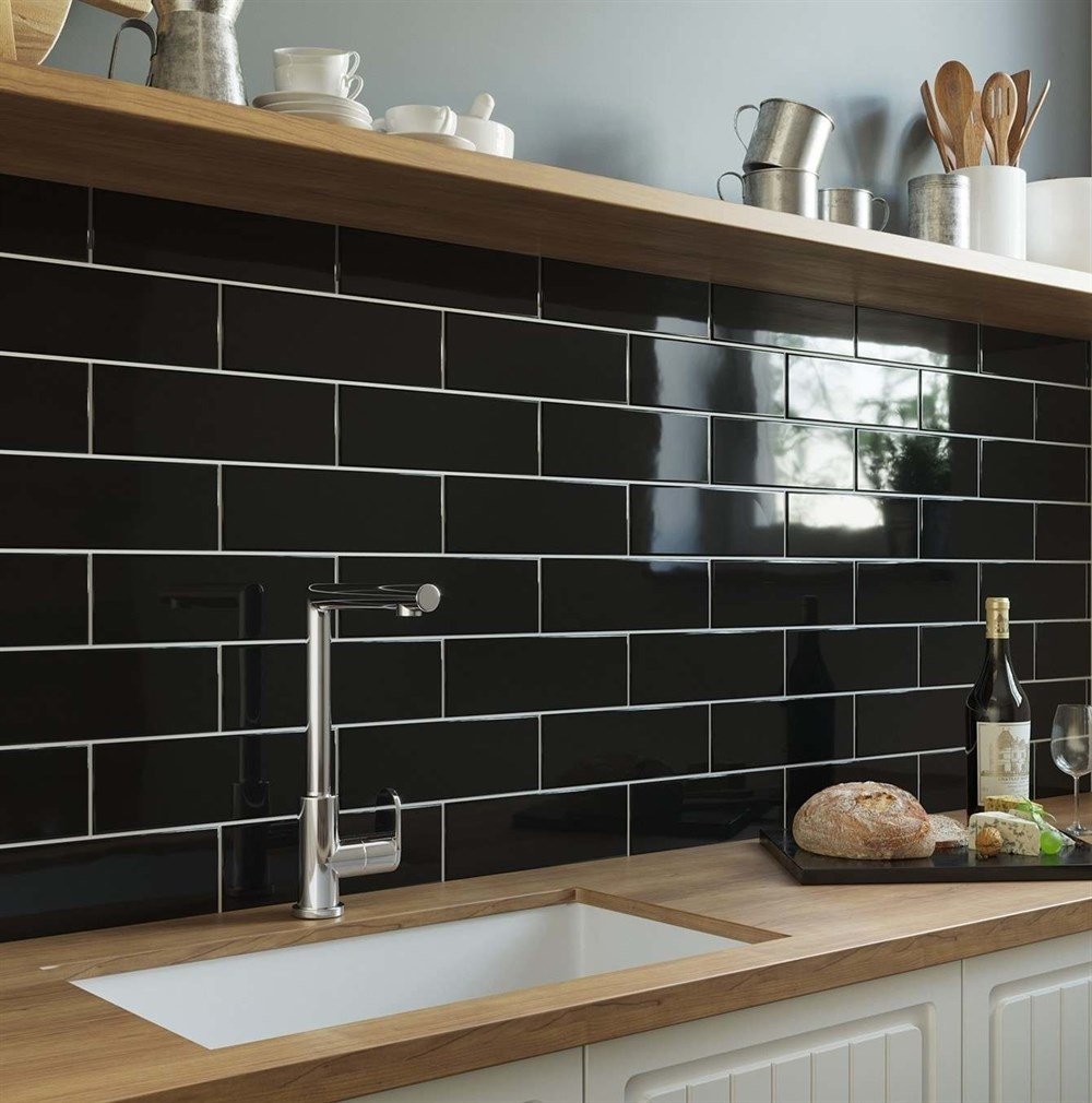 Villeroy & Boch 10x30 Pa 3.0 Siyah Parlak