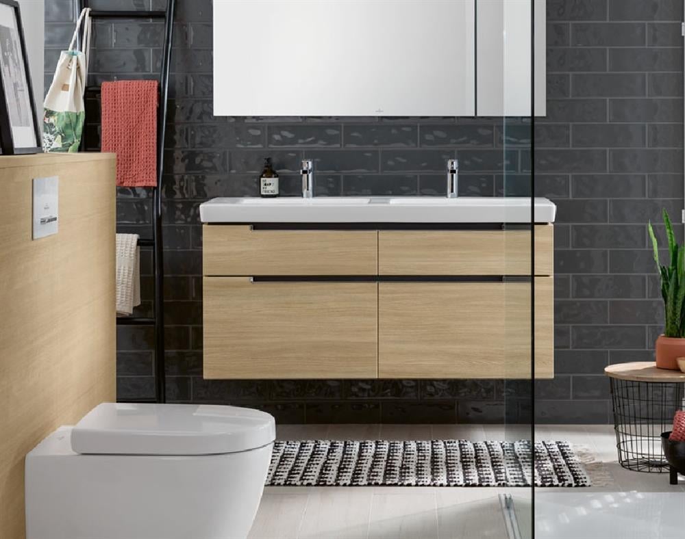 Villeroy & Boch 10x30 Urbantones Antrasit Parlak