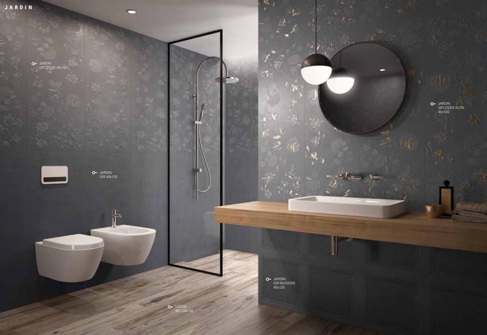 Villeroy & Boch 40x120 Jardin Gri Mat Rec