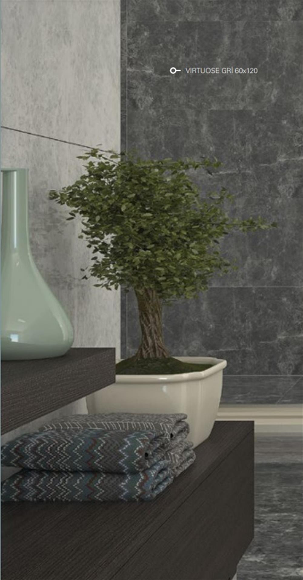 Villeroy & Boch 60x120 Virtuose Gri Flpr 9 mm Rek