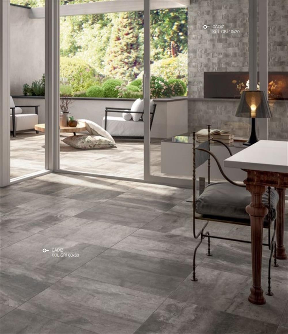 Villeroy & Boch 60x60 Cadiz Kül Gri