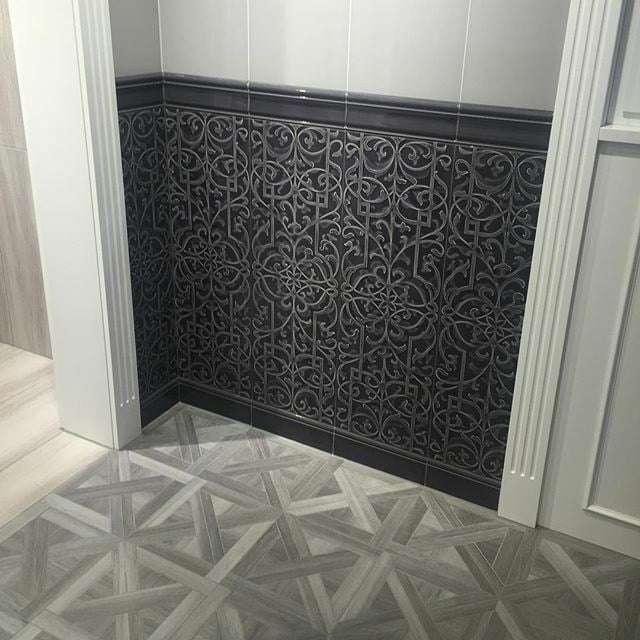 Villeroy&Boch 30X90 MON COEUR ANTHRACITE GLOSSY Duvar Seramiği