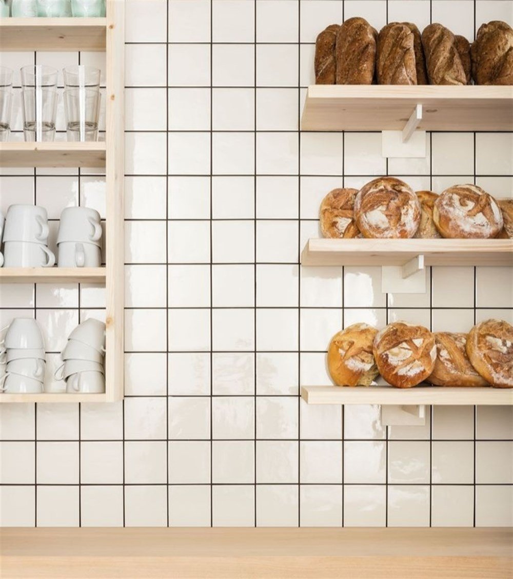 VitrA 10x10 Color Ral 1009005 Ultra Beyaz Parlak Duvar Seramiği