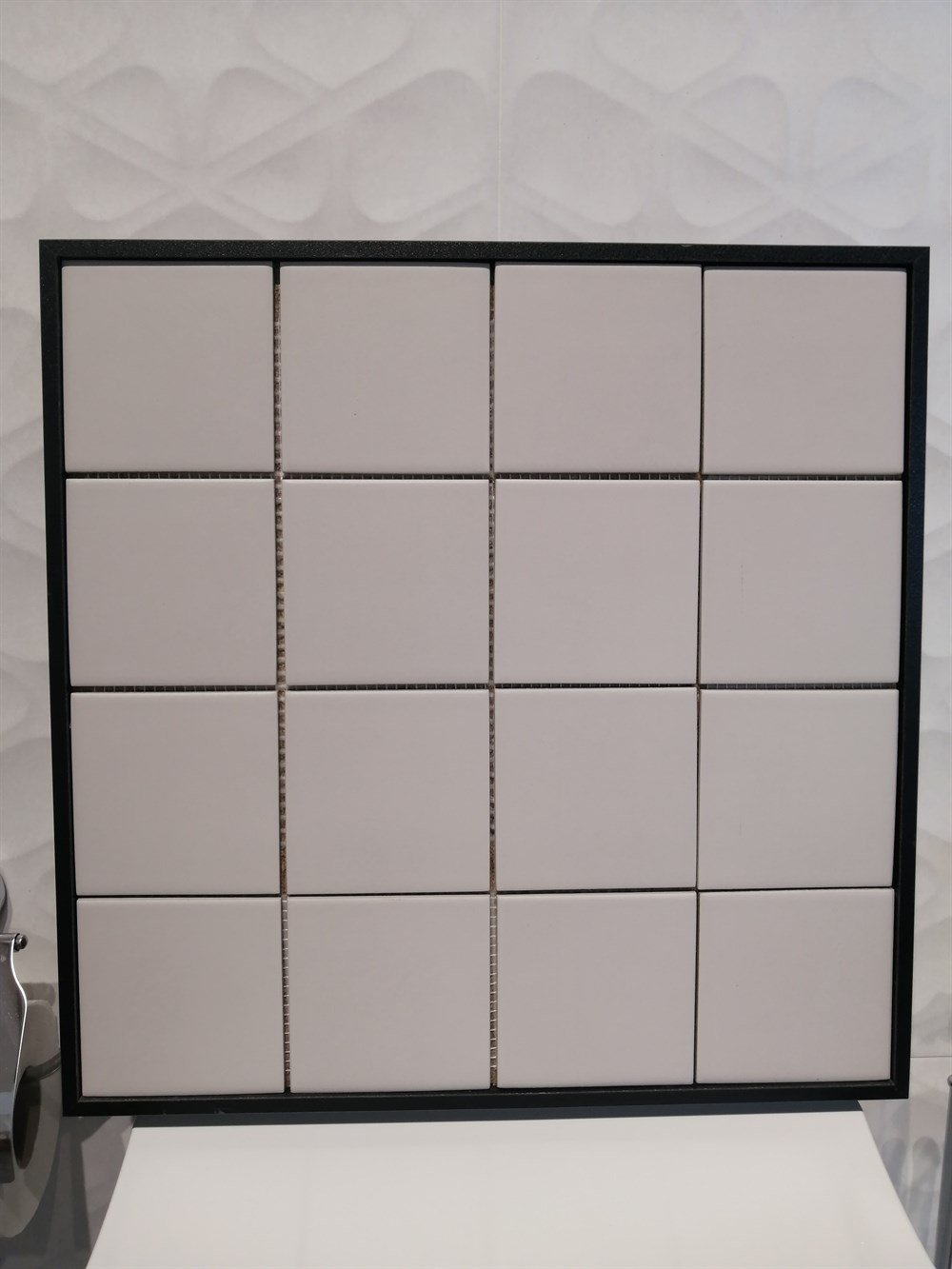 VitrA 10x10 Huurre Açık Gri Mat Yer Duvar Seramiği