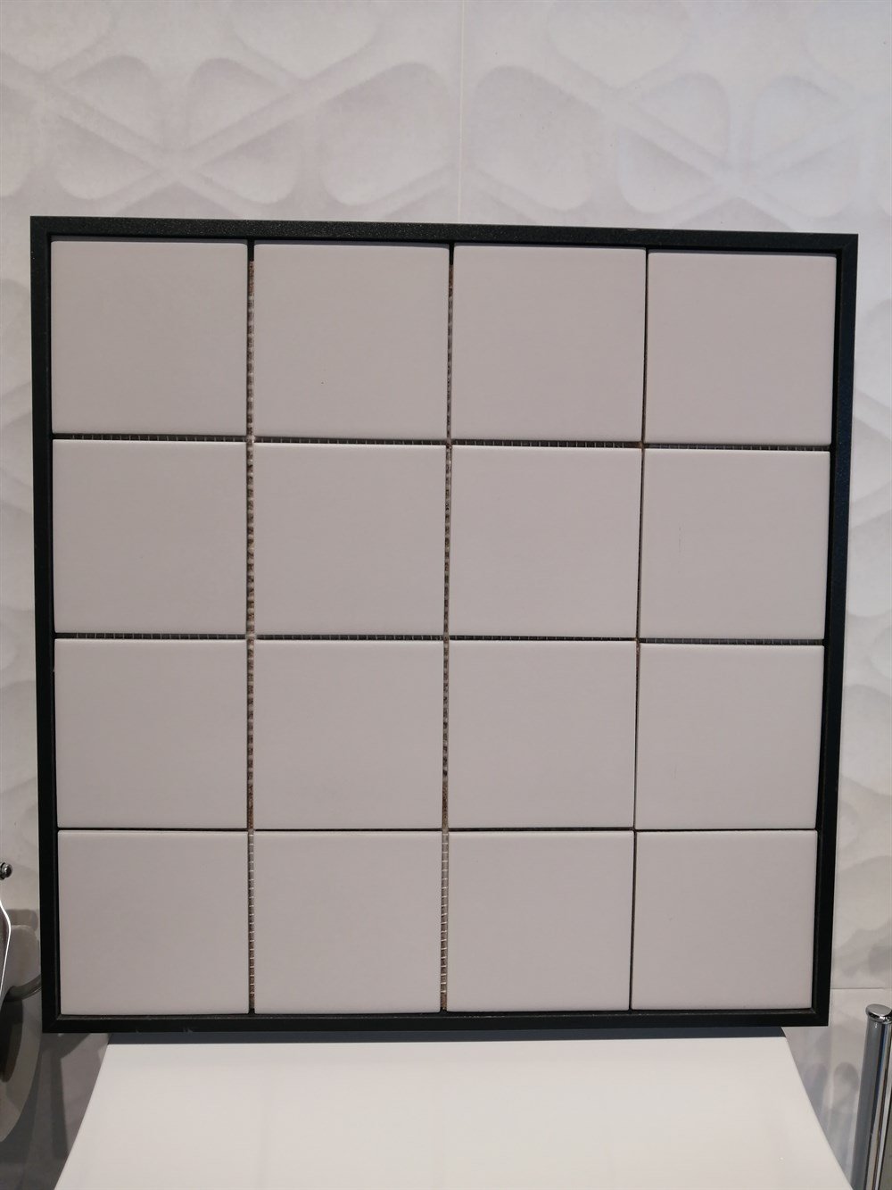 VitrA 10x10 Huurre Açık Gri Mat Yer Duvar Seramiği