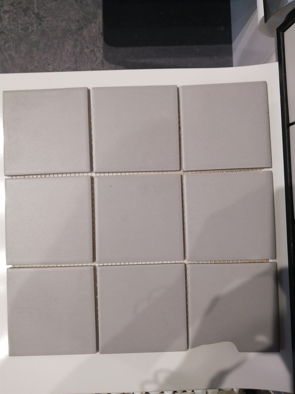 VitrA 10x10 Huurre Gri Mat Yer Duvar Seramiği