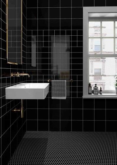 Vitra 10x10 Miniworx RAL 0001500 Siyah Mozaik Parlak (NF) K50535280001VTE0