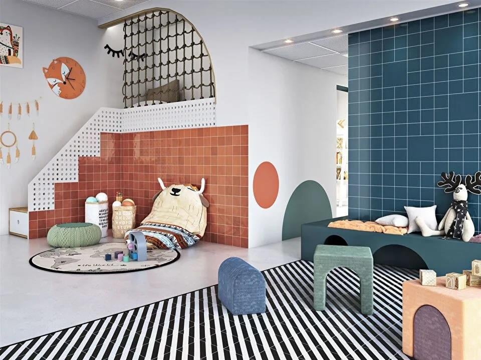 VitrA 10x10 Retromix Fon Terra Rossa Parlak Duvar Seramiği - K94993180001VTE0