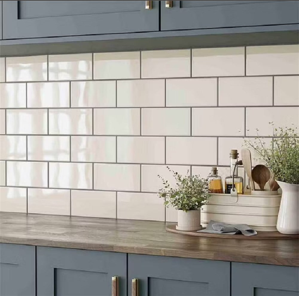 VitrA 10x20 Color RAL 0809010 Açık Kum Beji Parlak