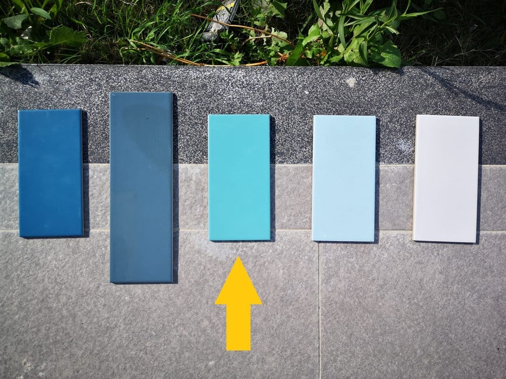 VitrA 10x20 Color RAL 2006020 Turkuaz Mat