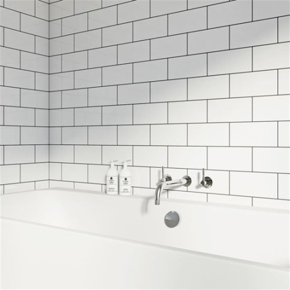 VitrA 10x20 Miniworx RAL 9016 Beyaz Fon Mat Yer ve Duvar Seramiği