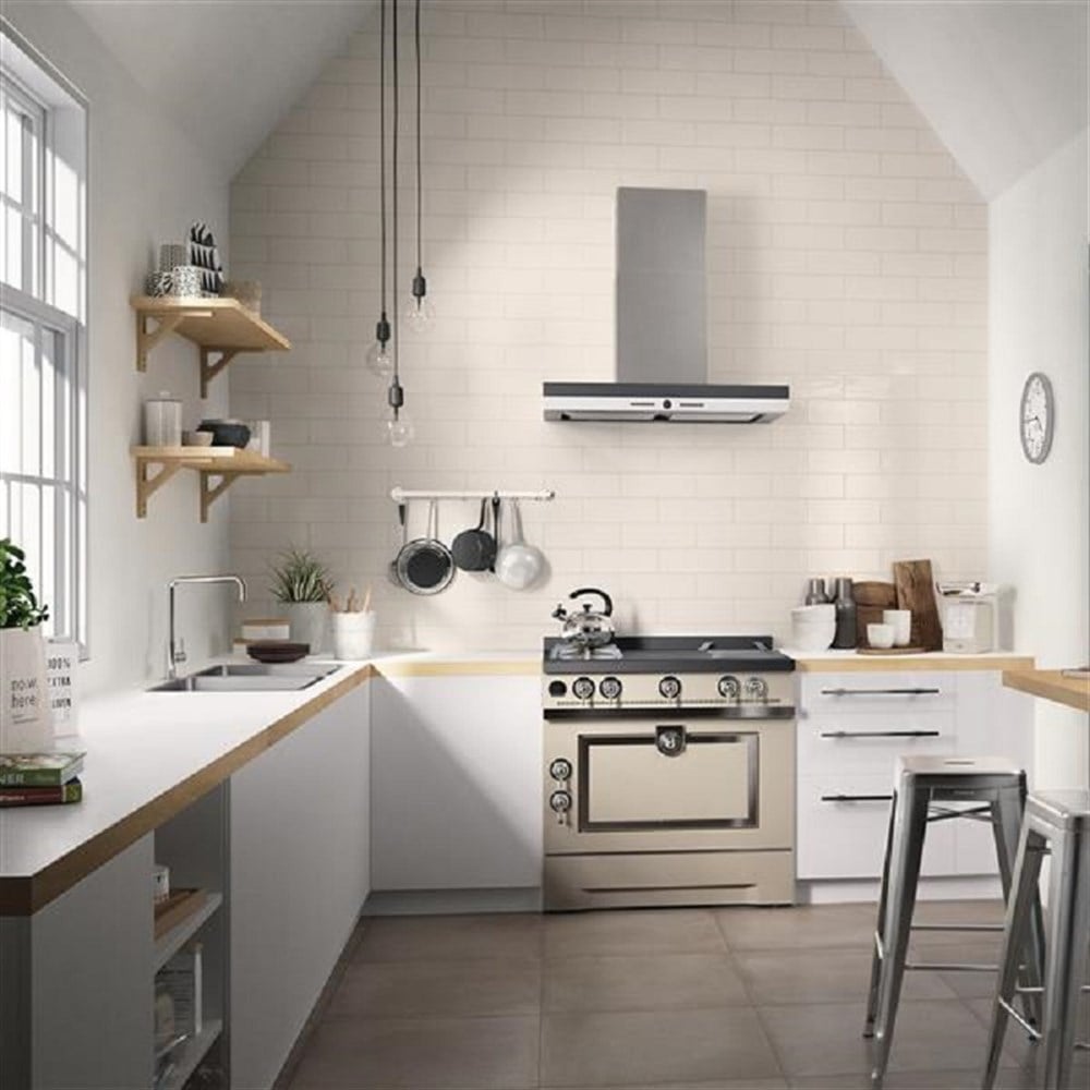 VitrA 10x30 Color RAL 1009005 Ultra Beyaz Parlak