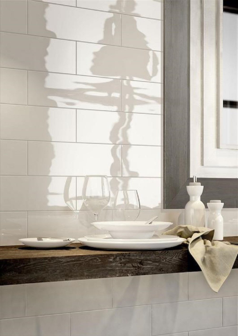 VitrA 10x30 Color RAL 1009005 Ultra Beyaz Parlak