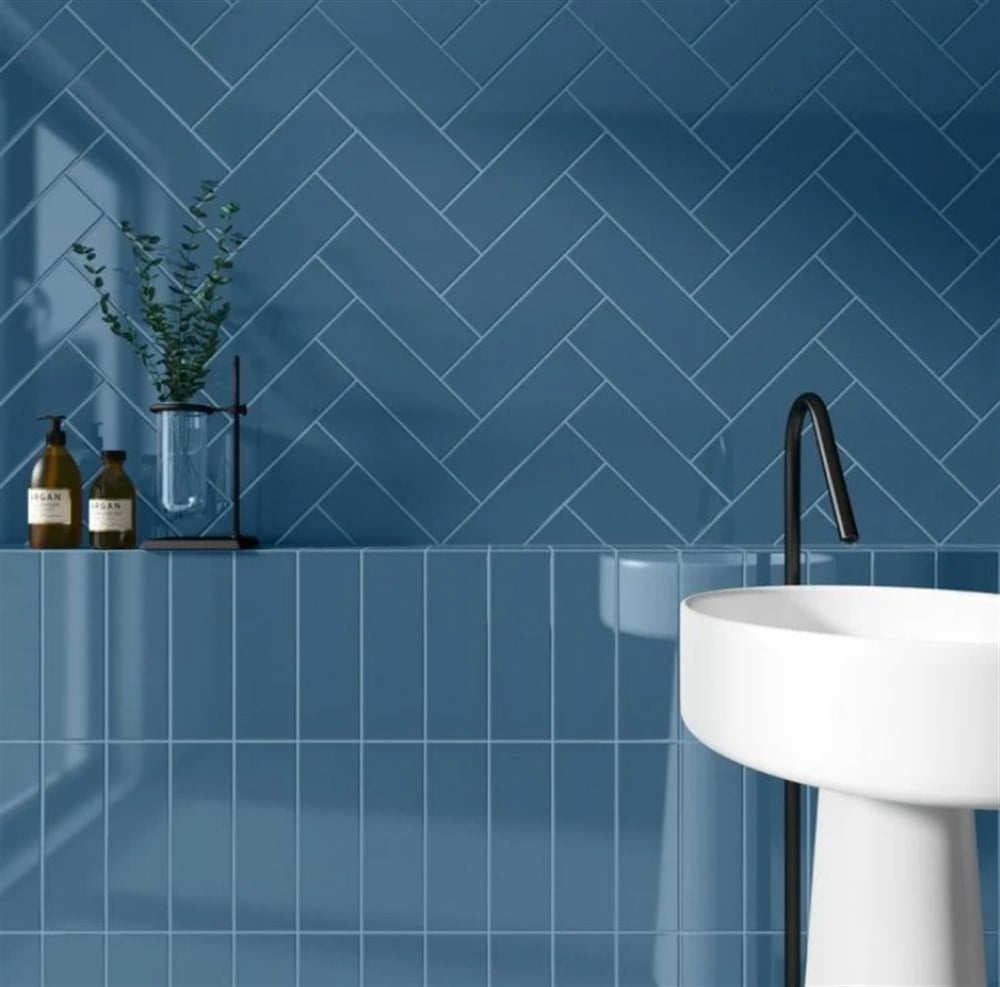 VitrA 10x30 Color RAL 2205005 Prusya Mavisi Parlak