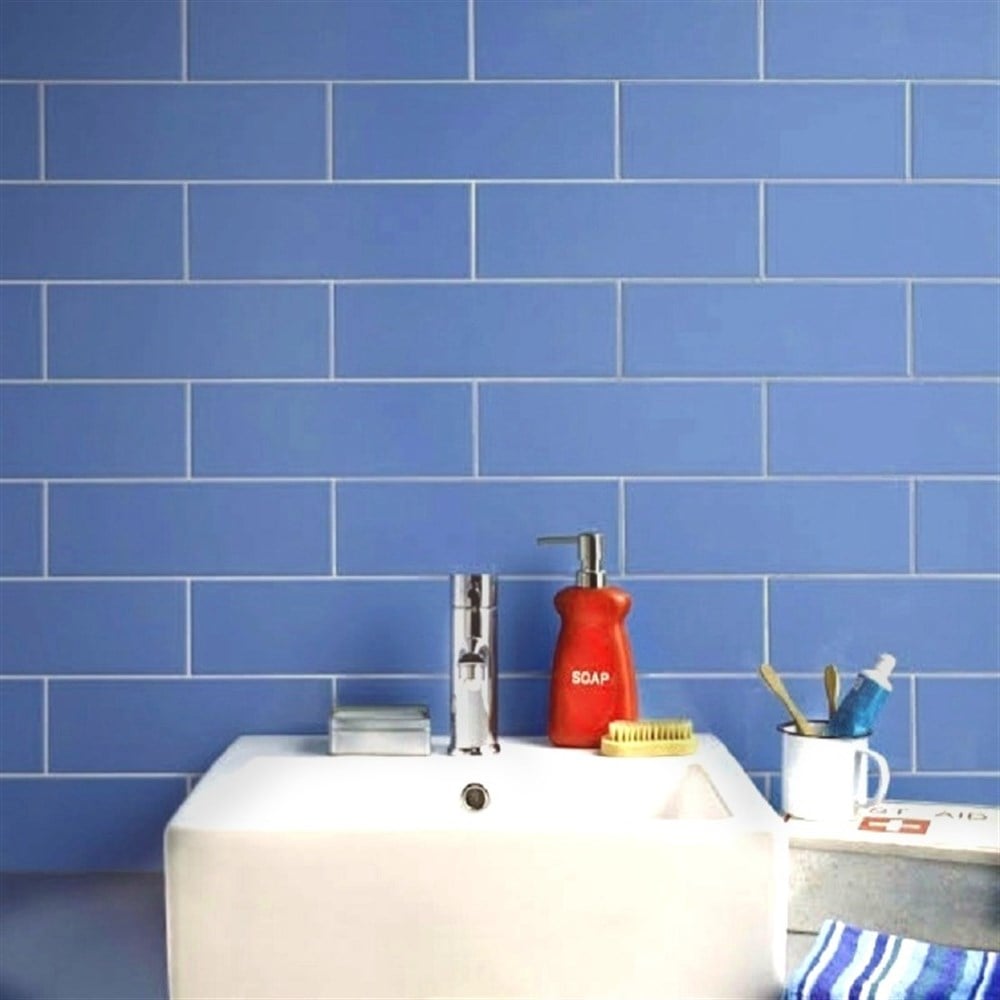 VitrA 10x30 Color RAL 2606030 Soğuk Mavi Mat