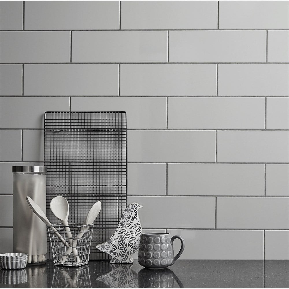 VitrA 10x30 Color RAL 7047 Açık Gri Mat