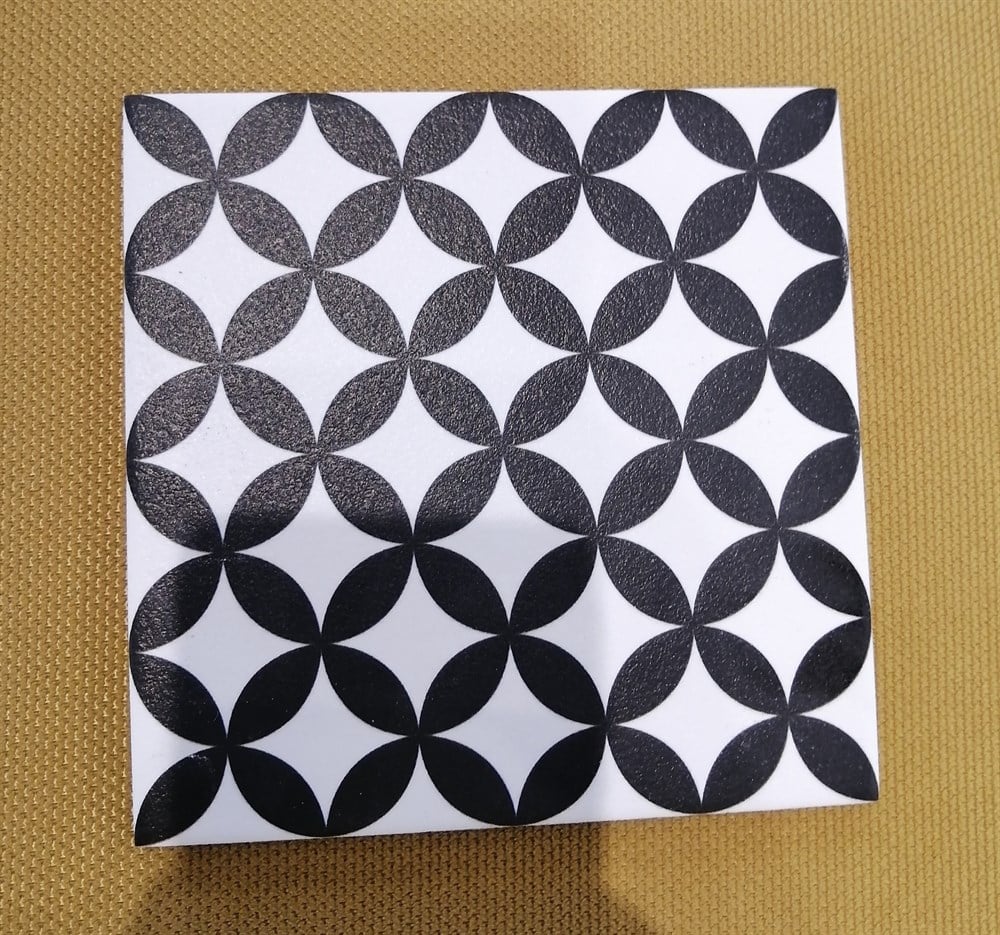 VitrA 15x15 Retromix Fon Siyah-Beyaz Mat K94845200001VTE0