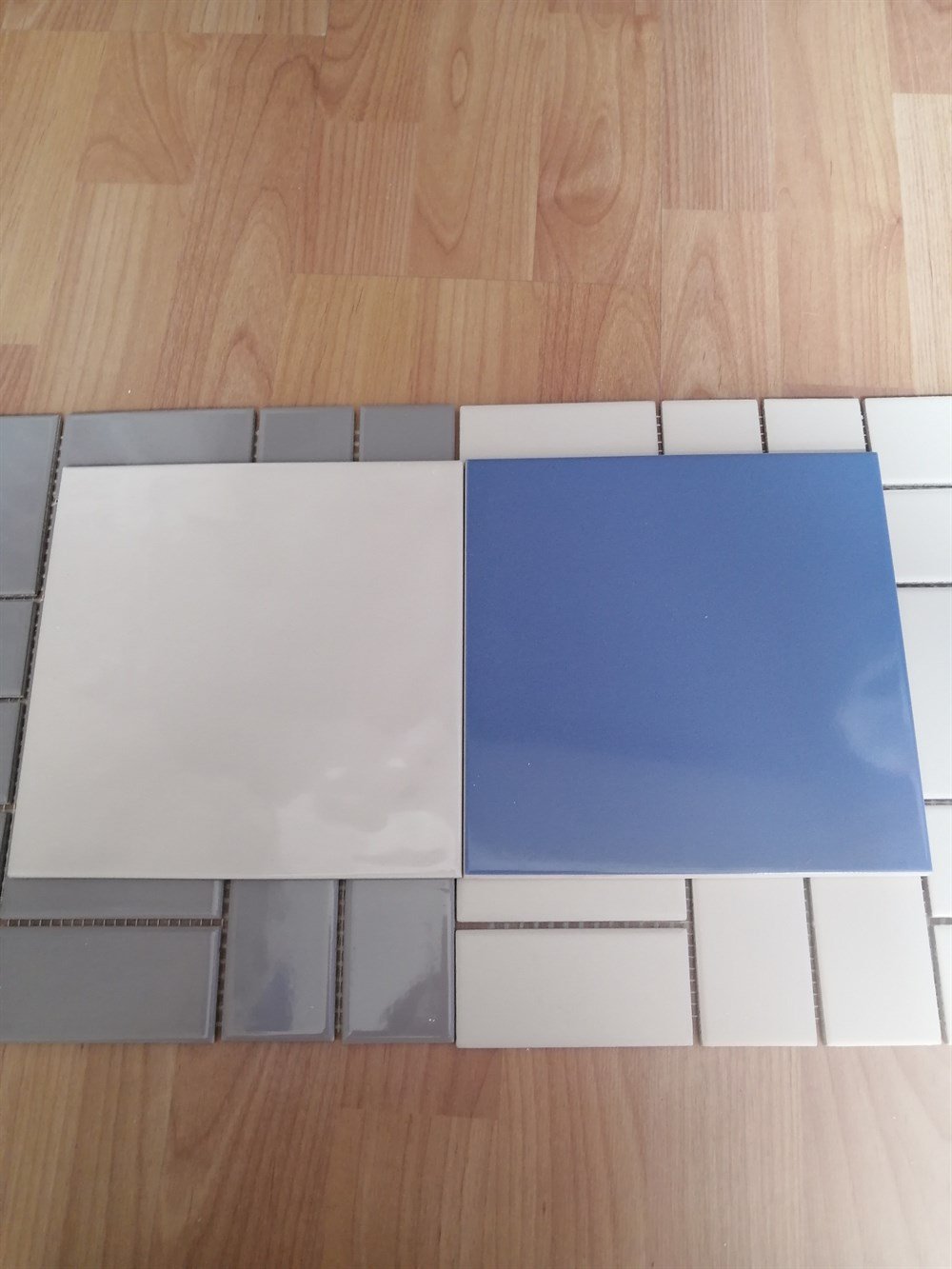 VitrA 20x20 Miniworx Fon Ral 0958010 Açık Vizon Bumpy Parlak
