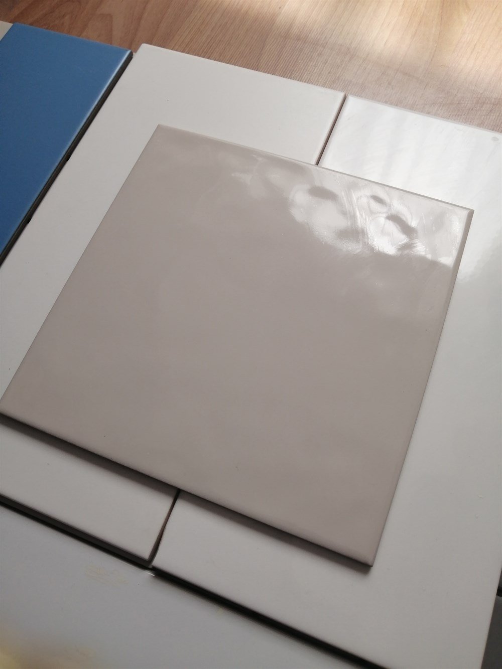 VitrA 20x20 Miniworx Fon Ral 0958010 Açık Vizon Bumpy Parlak
