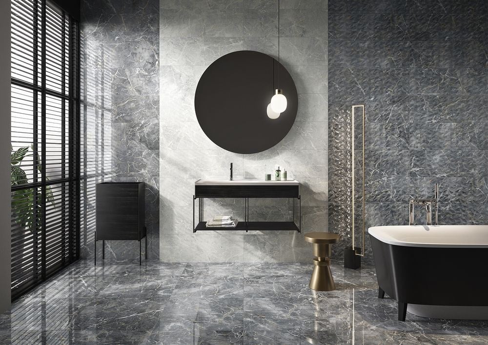 VitrA 30X90D NEBULA GRI PARLAK 7MM8R K948466R0001VGPT Duvar Seramiği