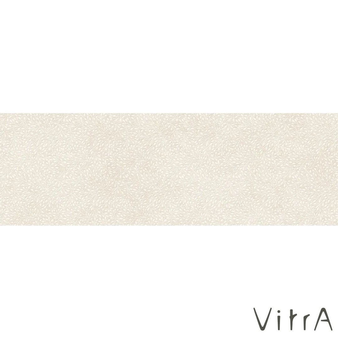 VitrA 30X90D Set7.0 Beyaz Yaprak Dekor Mat 8R K953253R0001VTET Duvar Seramiği