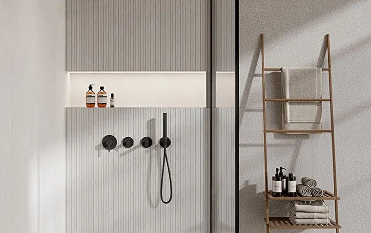 VitrA 30X90D Set7.0 Açık Gri Yaprak Dekor Mat 8R K953252R0001VTET Duvar Seramiği