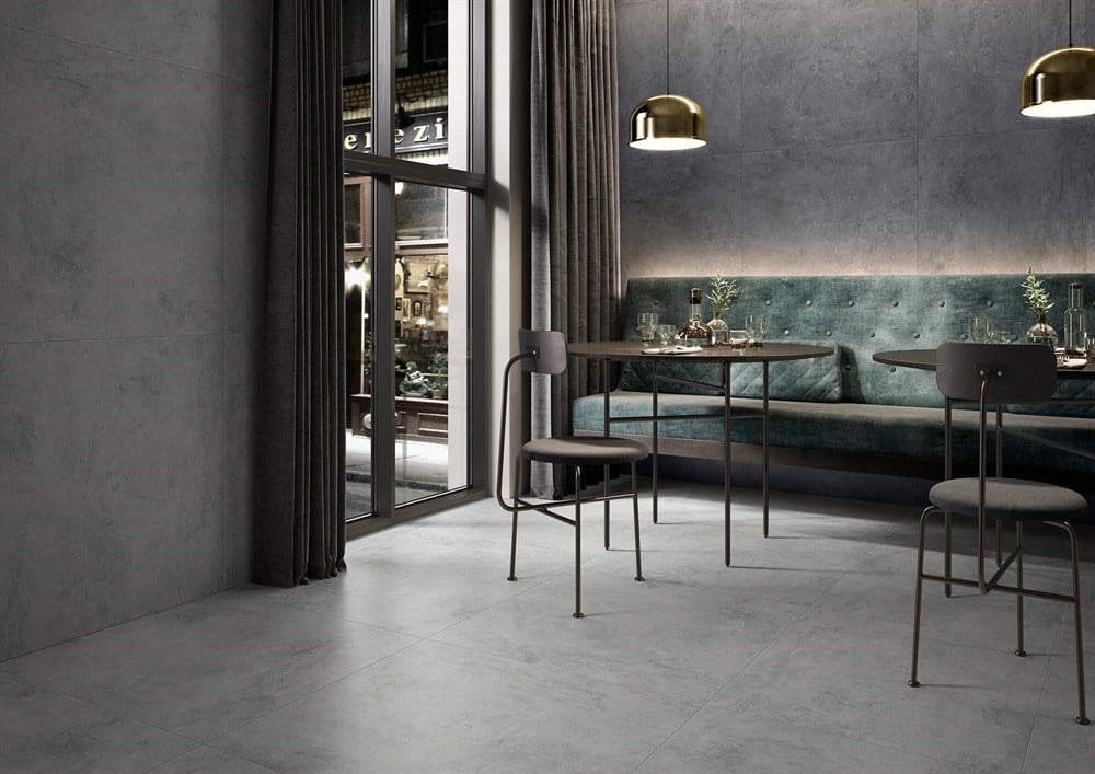 VitrA 45x45 Ultra 2.0 Gümüş Gri R9 Flat Mat Non-Rec 